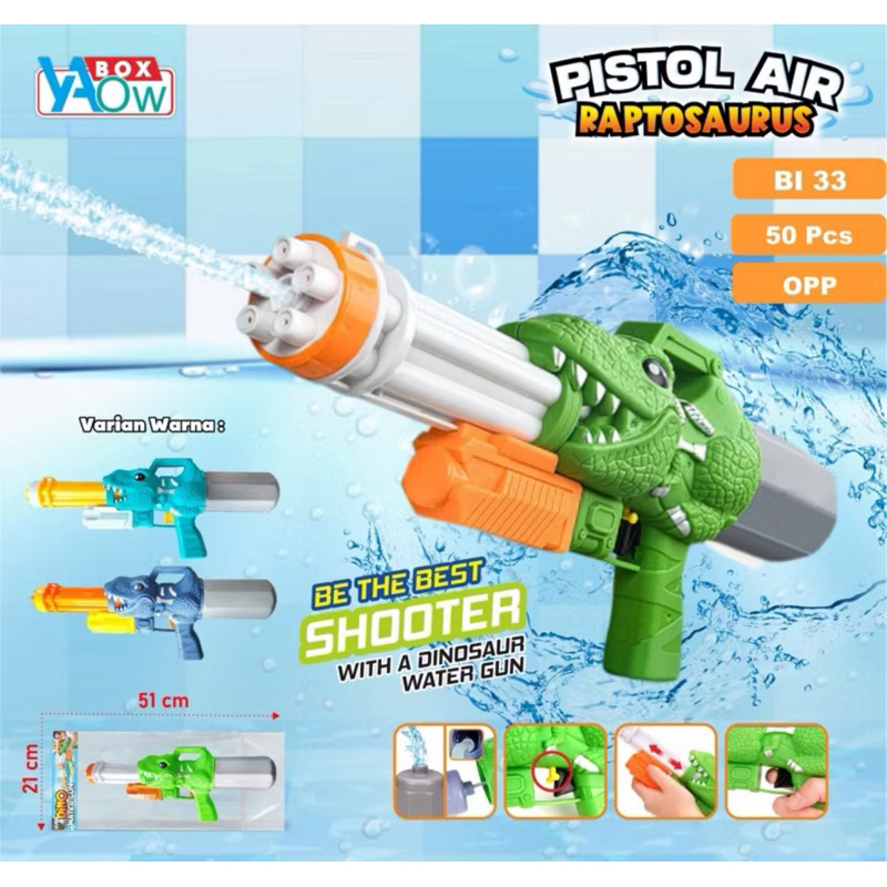 PISTOL AIR RAPTOSAUR BI33