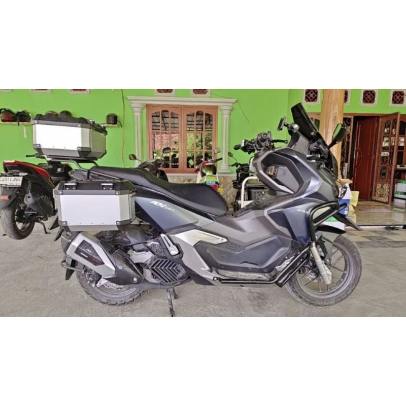 Jual Side box 10 liter ,top box 22 liter & breket top Honda Adv 150 ...
