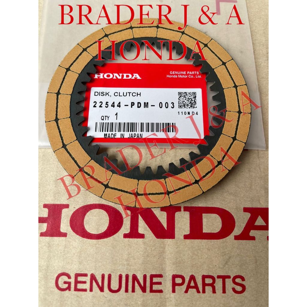 Jual KAMPAS PLAT KOPLING MATIC DISC CLUTCH CRV OLD S10 1999 2000 2001 ...