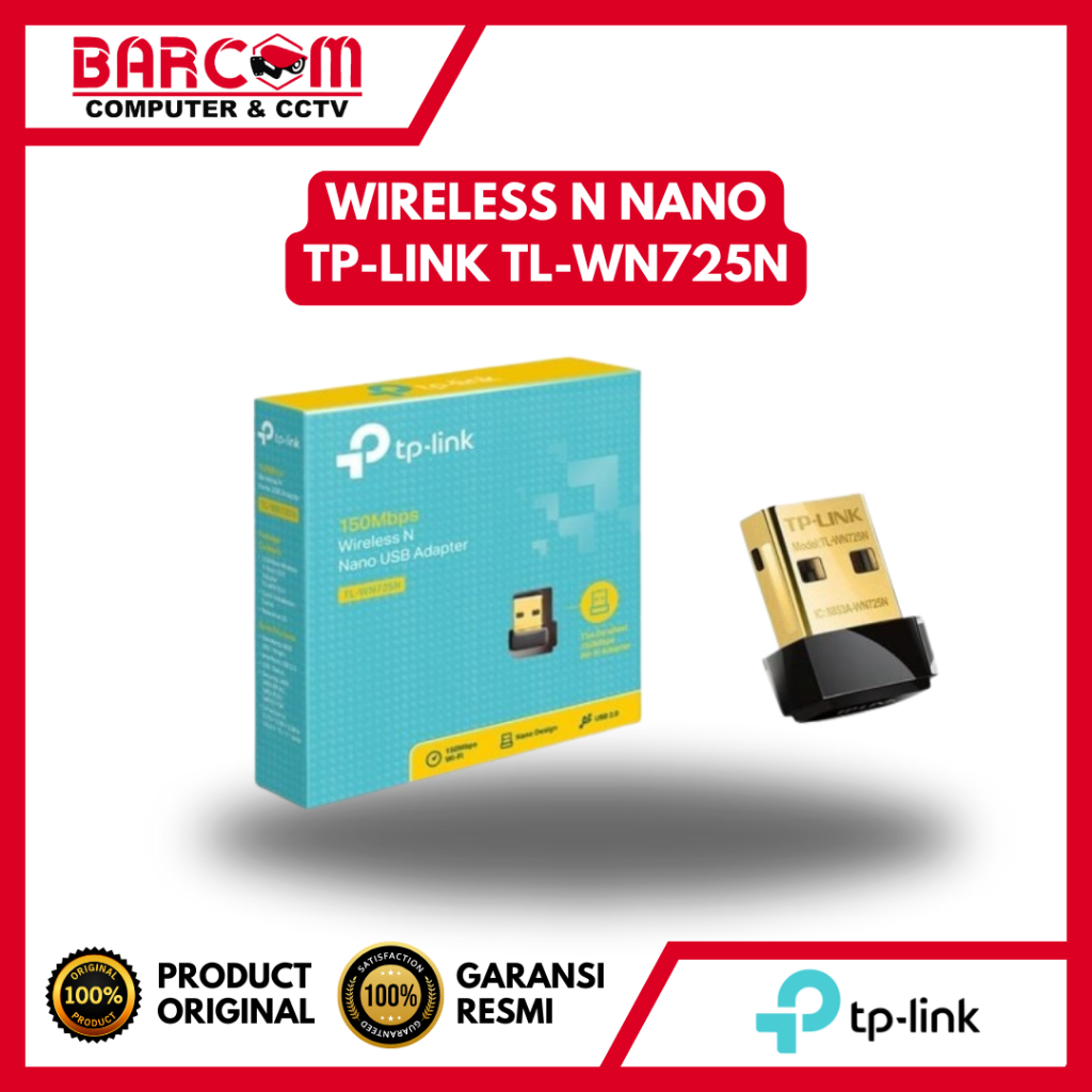Jual TL-WN725N WIRELESS N NANO USB WIFI ADAPTOR - ORIGINAL TP-LINK ...