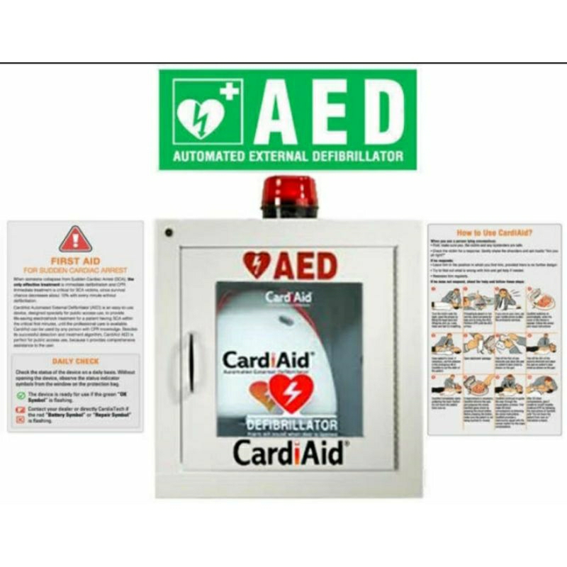 Jual AED - AUTOMATED EXTERNAL DEFIBRILLATOR Merk CardiAid From France ...
