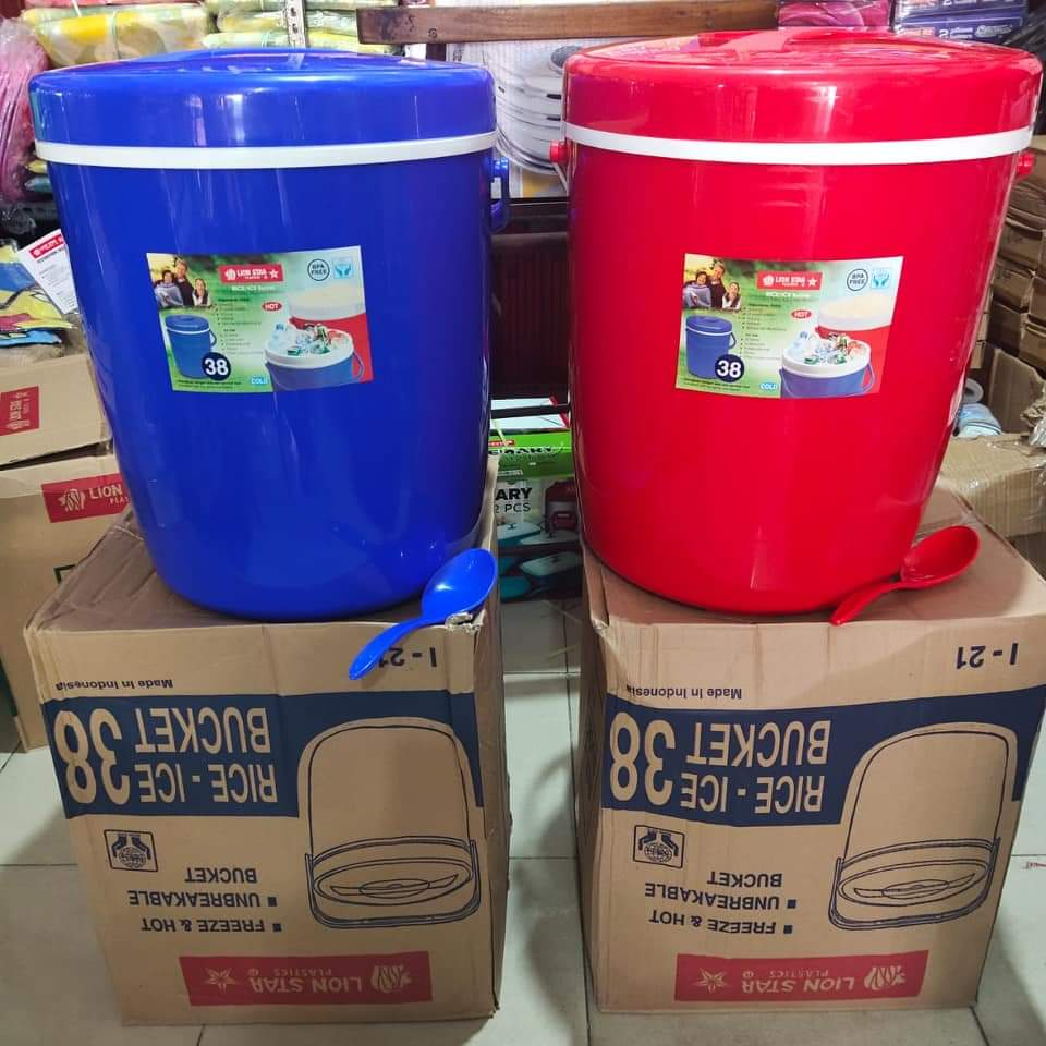 Jual Rice/Ice Bucket 33 (30 LT) 38 (35 LT) LIONSTAR I-20 I-21 | Shopee ...