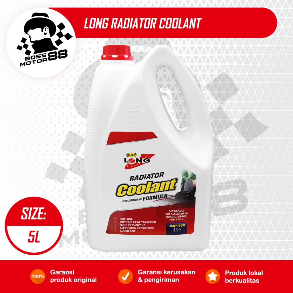 Jual Long Air Radiator Coolant 5L Cairan Radiator Dirijen Untuk Semua ...