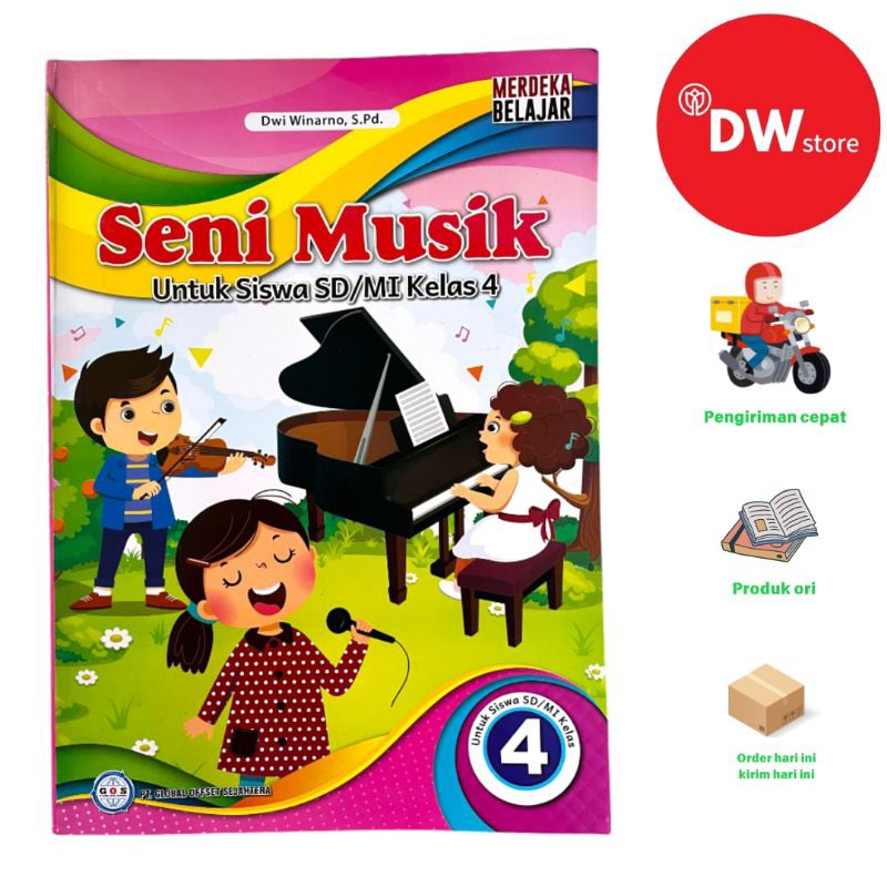 Jual Buku Seni Musik Kelas 4 Sd Kurikulum Merdeka Shopee Indonesia