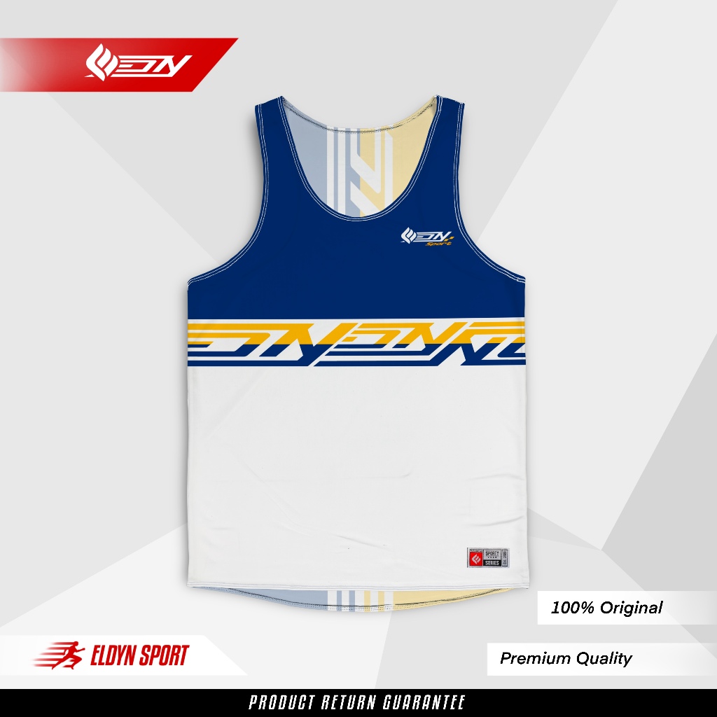Jual Eldyn Sport Jersey Singlet Olahraga Pria Fullprinting | SGT20 ...