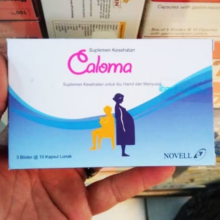 Jual CALOMA BOX ISI 30 KAPSUL | Shopee Indonesia