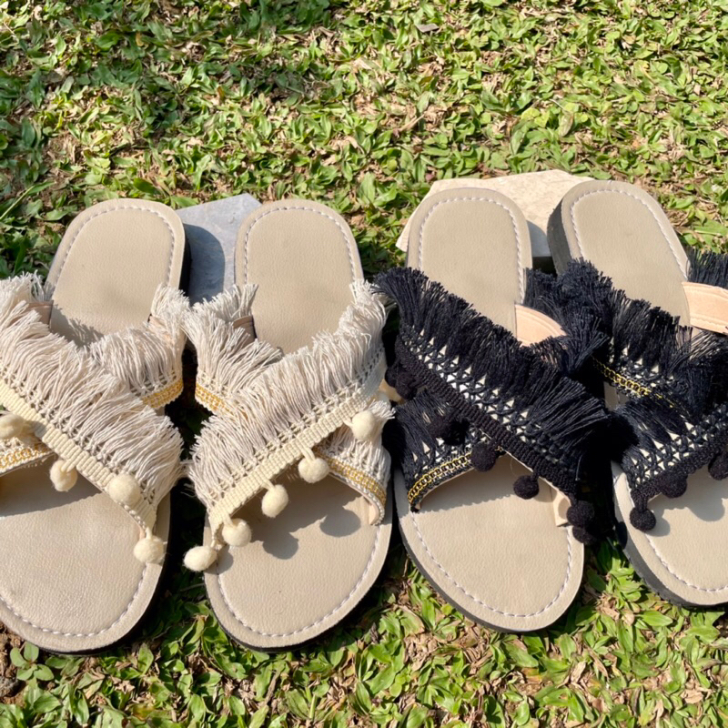 Jual slippybee sandal bohemian wanita sandal boho sandal wanita