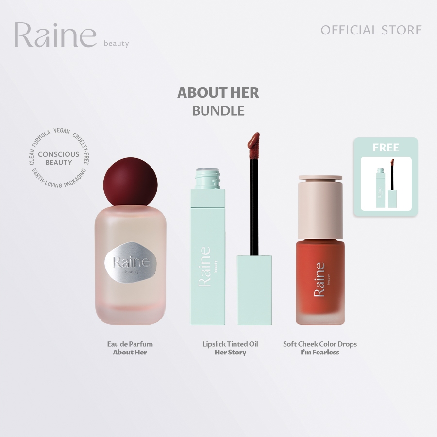 Jual [Bundle] Raine Beauty Eau de Parfum About Her | Shopee Indonesia