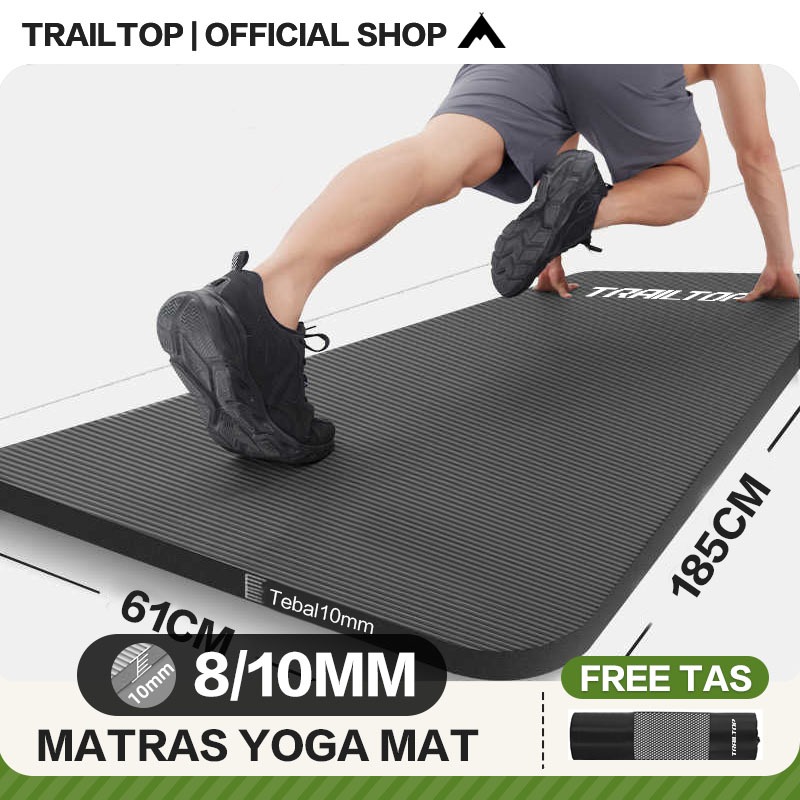 Matras Olahraga Gym Mat Shopee Shop Matras Yoga Reebok Store