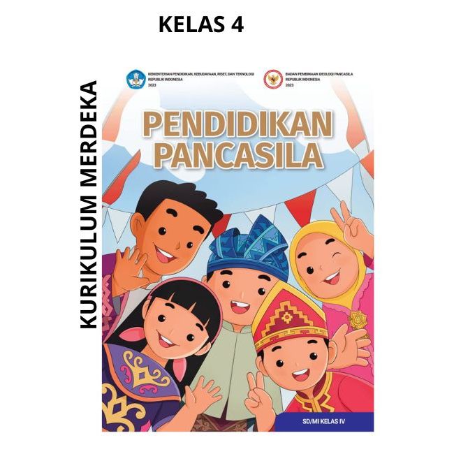 Jual Buku Pendidikan Pancasila Kelas 4 Kurikulum Merdeka Dikbud #SD # ...