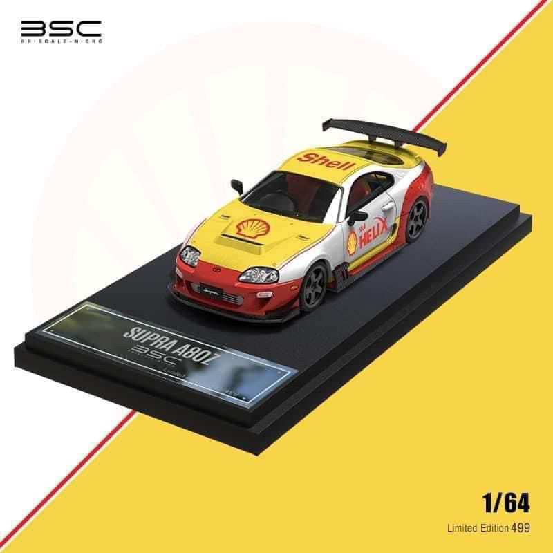 Jual BSC 64 Toyota Supra A80 Shell Livery Limited Edition | Shopee ...