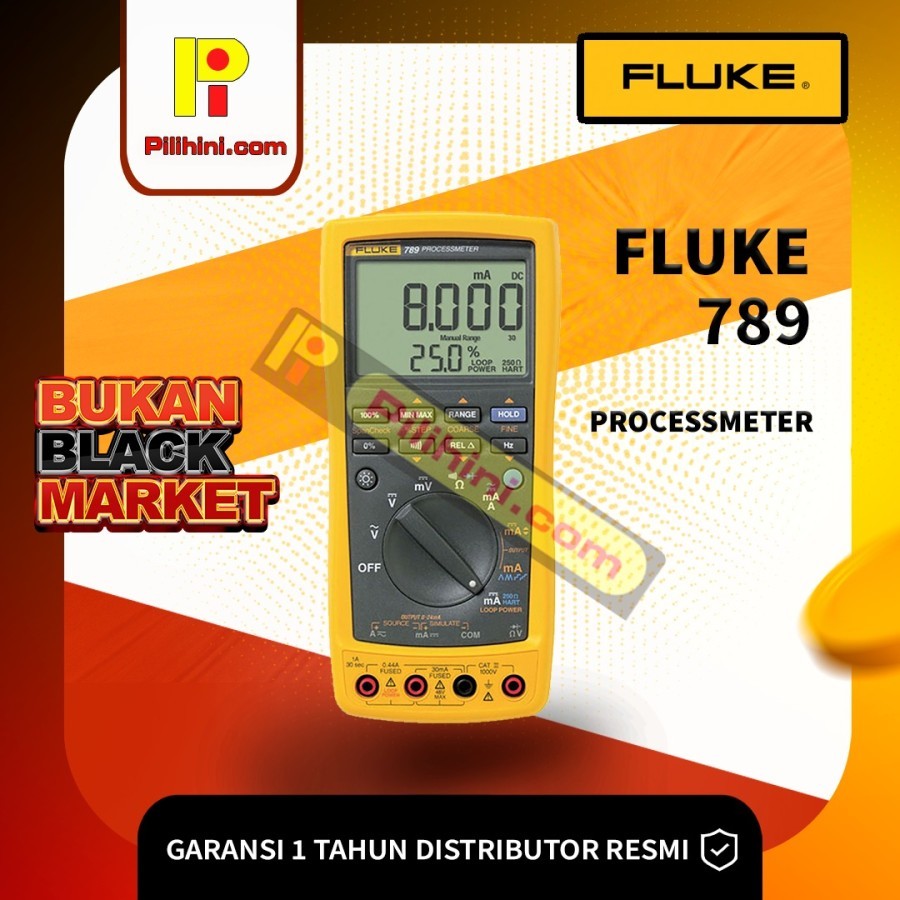 Jual Fluke 789 ProcessMeter™ Digital Multimeter Processmeter | Shopee ...