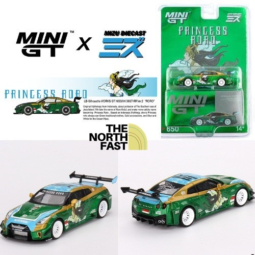 Jual MINI GT LB-Silhouette WORKS GT NISSAN 35GT-RR Ver.2 “PRINCESS