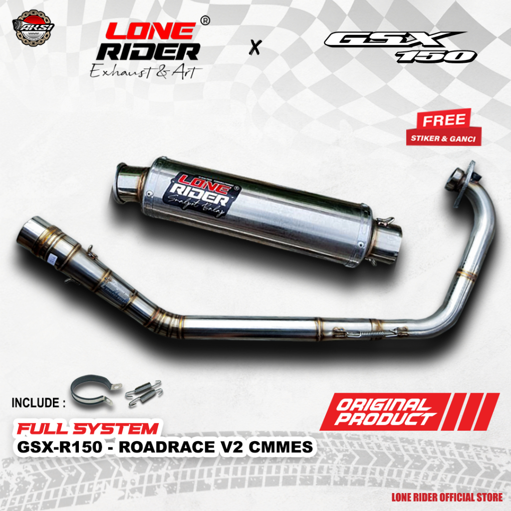 Jual ORIGINAL LONE RIDER Roadrace Pahe V2 GSX R150 S150 Bandit ...