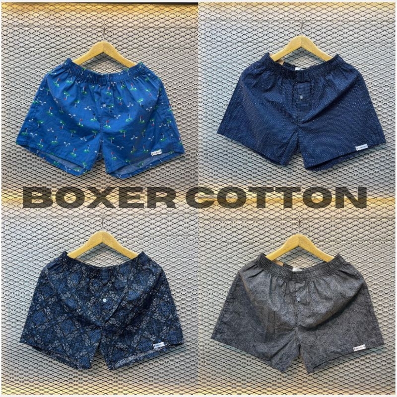 Jual Boxer Pria Wanita Dewasa Katun | Shopee Indonesia