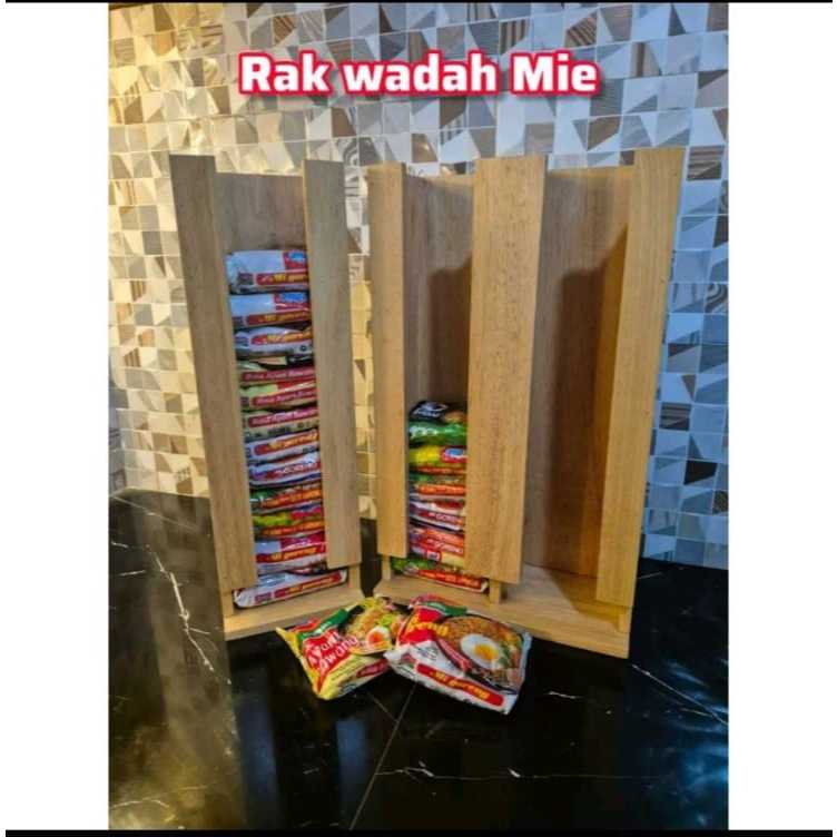 Jual rak wadah mie instan / rak tempat mie dengan berbagai model ...