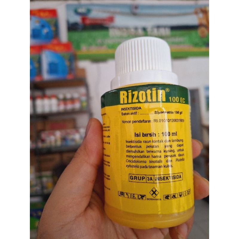 Jual INSEKTISIDA RIZOTIN 100EC -100ML | Shopee Indonesia
