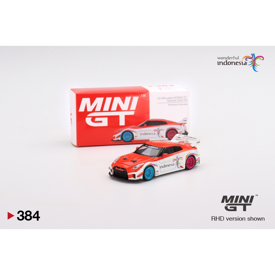 Jual Mini GT 384 LBWK LB-Silhouette GTR R35 Wonderful Indonesia Minigt ...