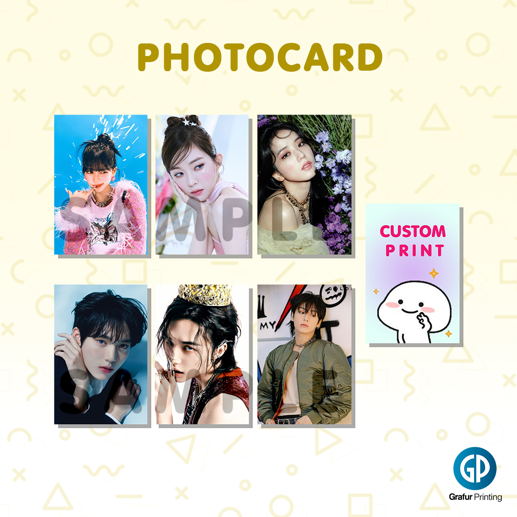 Jual CETAK PHOTOCARD / FREEBIES | Shopee Indonesia
