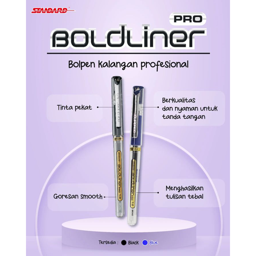 Standard - Refill Pulpen  Boldliner 1.0 ( Isi Pulpen / Pena / Ballpoint ) (7)