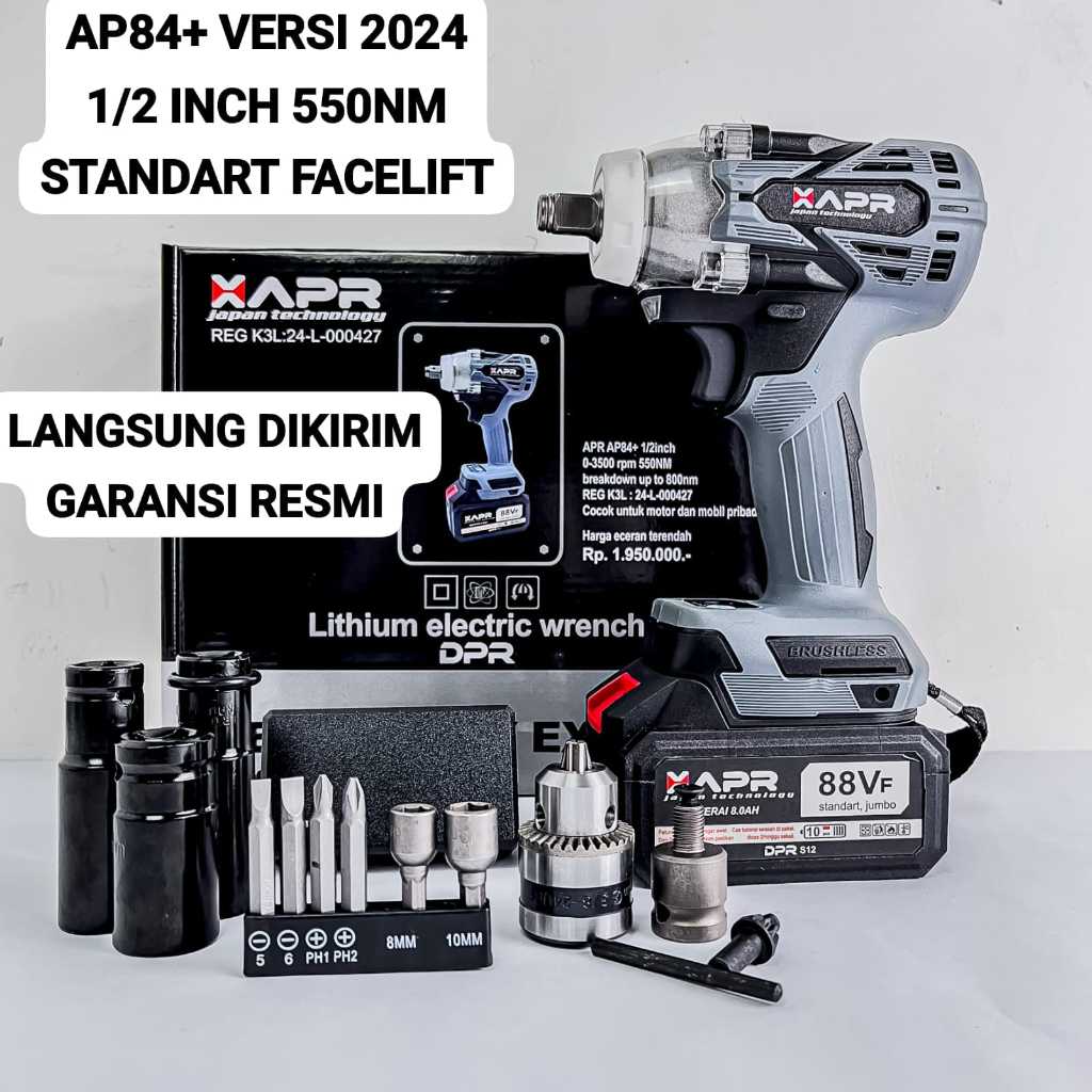 Jual XAPR AP84+ Buka baut Roda mobil standar 550nm standart fullset ...