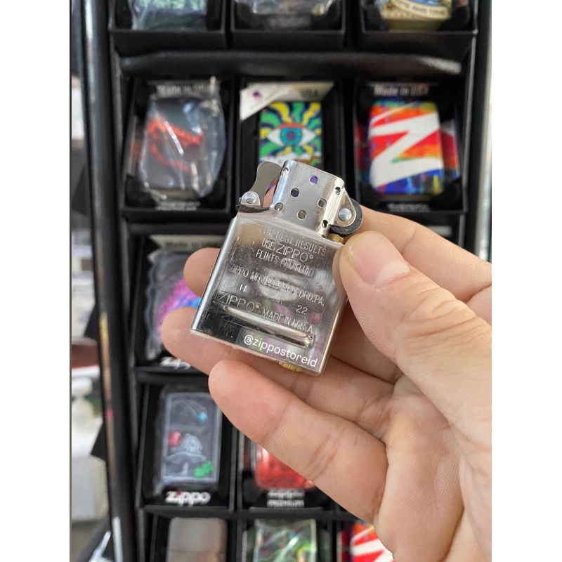 Jual Zippo Insert Chrome ~ Original 100% Made In USA | Shopee Indonesia