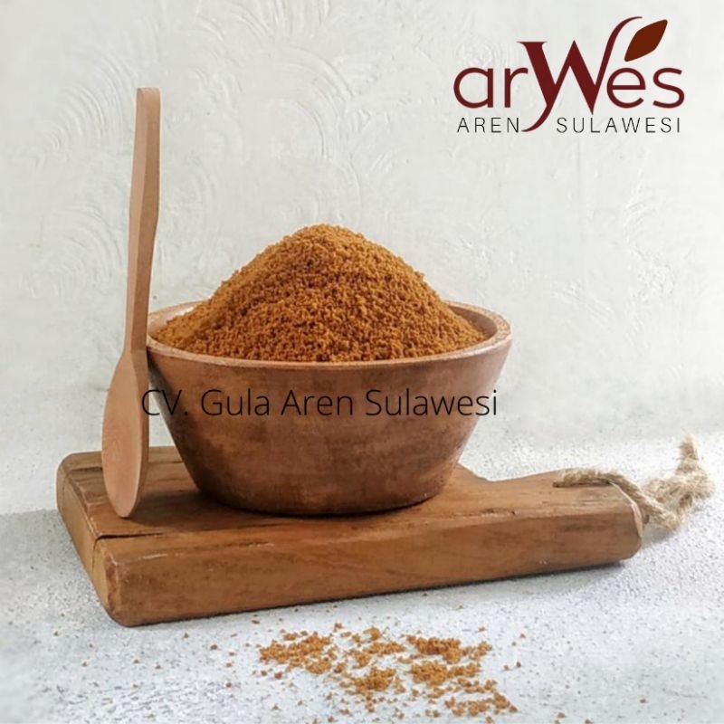Jual Paket gula aren bubuk curah 5 kg/ Aren Powder/ Gula aren asli 100% ...