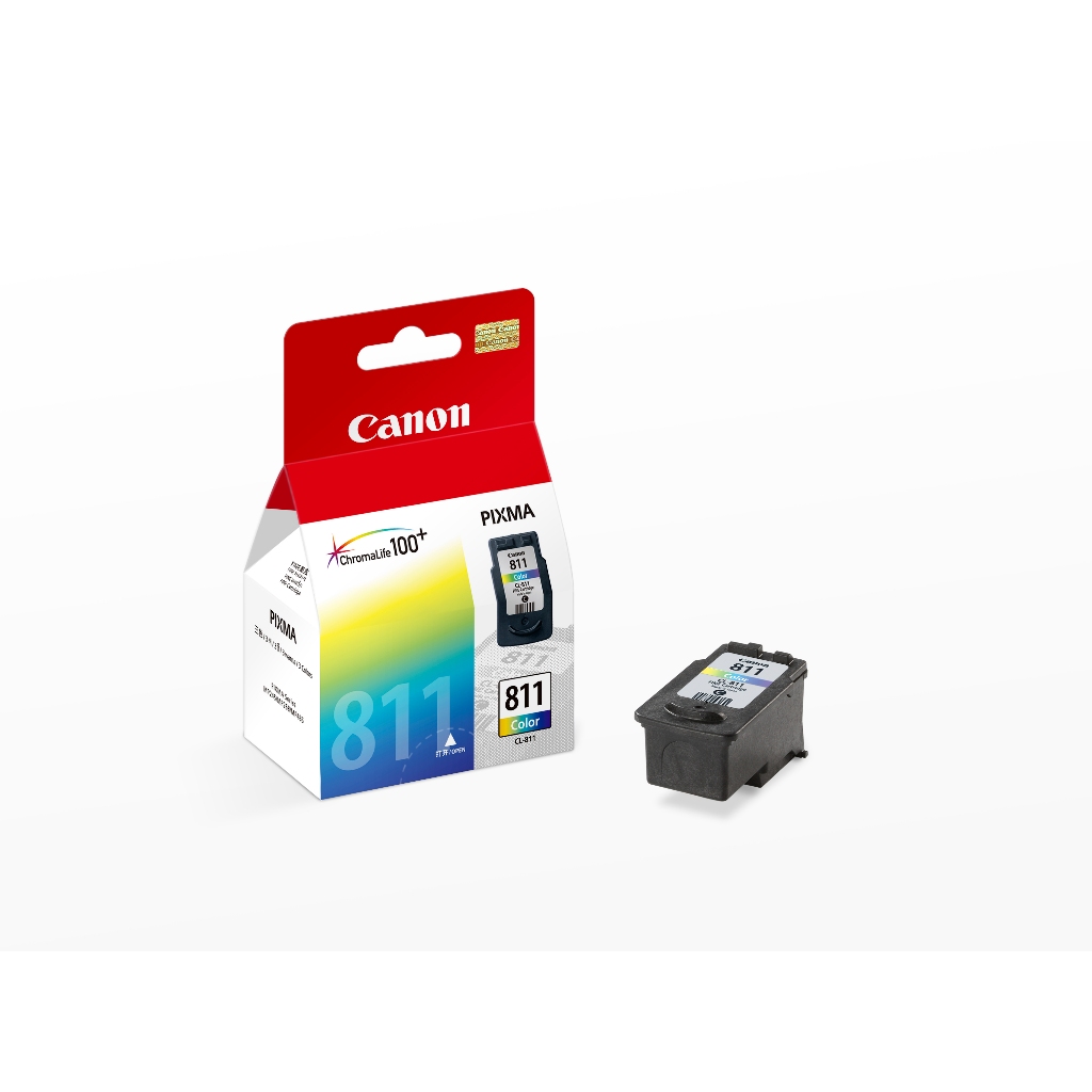 Tinta Original Canon 811 Color CL811 - Tinta Canon iP2770 MP258 MP287 MP496 MP497 MX366 - Tinta Cartridge Katrid (3)