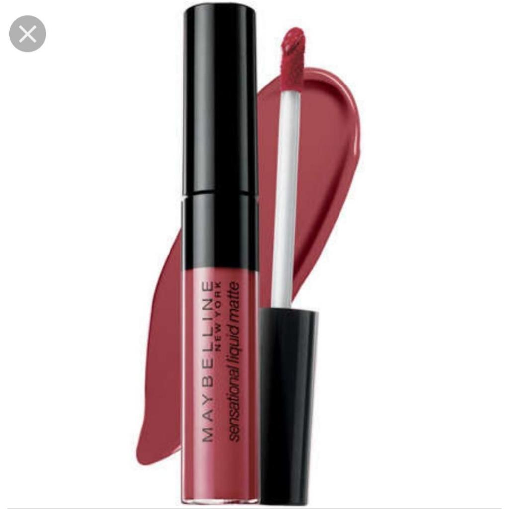 Jual Lipstick Maybelline Color Sensational Liquid Matte Exp 2026