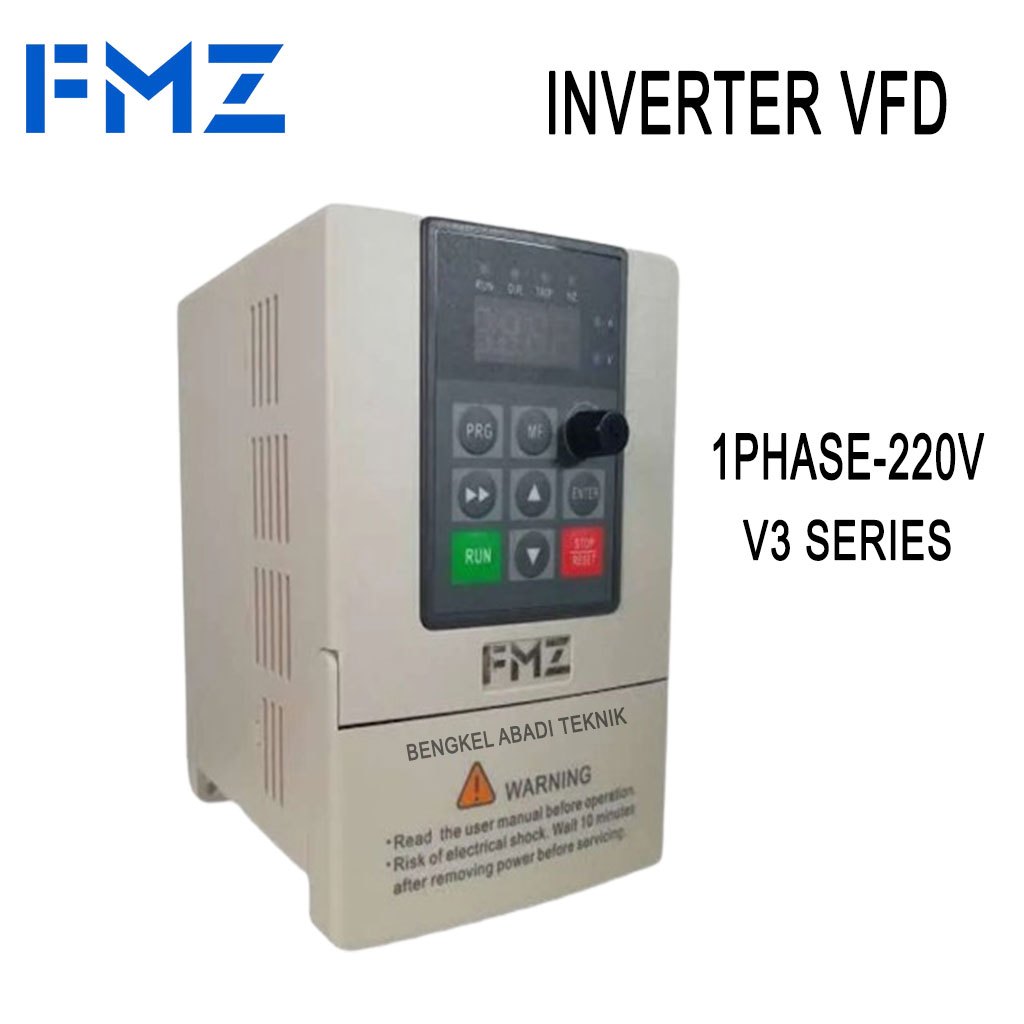 Jual INVERTER VFD FMZ V3 1.5KW 2HP 1PHASE 220V | Shopee Indonesia