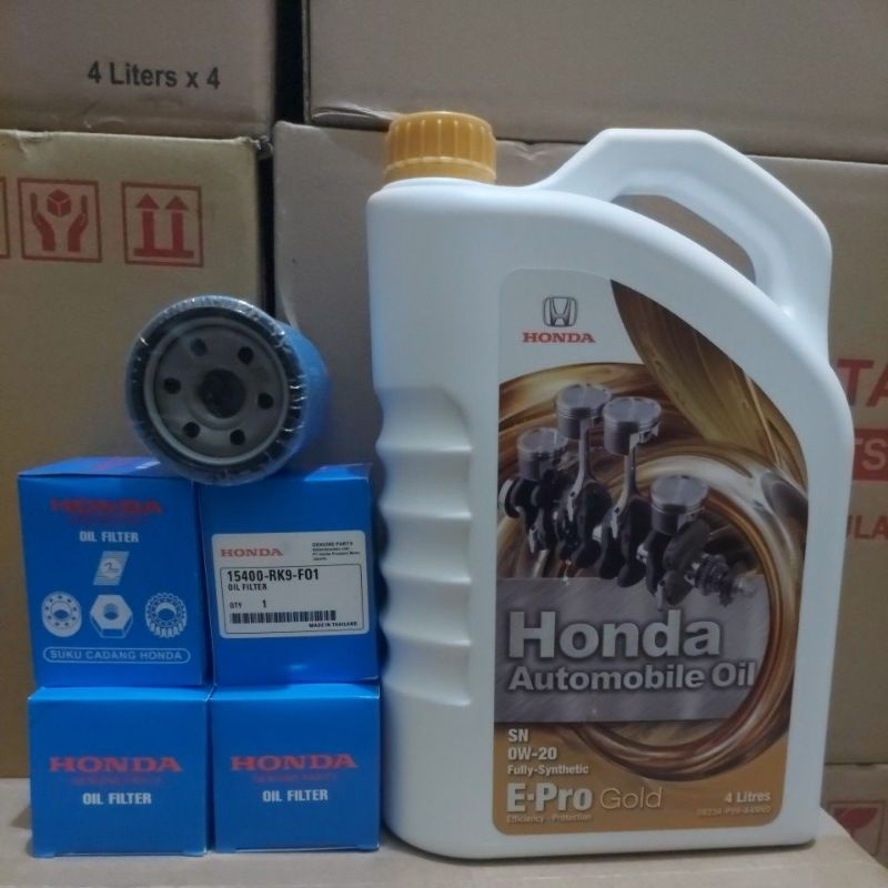 Jual Oli Mesin Mobil Honda Epro Gold Genuine!! Dan Filter Oli Honda ...