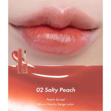 READY R0MND Dewyful Water Tint Glossy Colorful In Coral Chili Up Lilac Cream Liptint