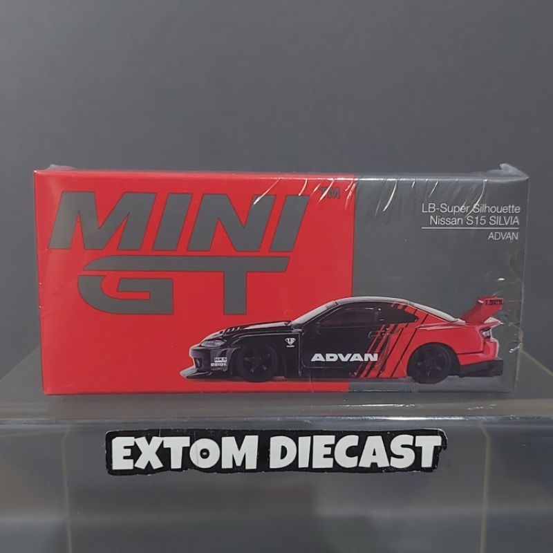 Jual Mini GT Nissan Silvia S15 LBWK Advan | Shopee Indonesia