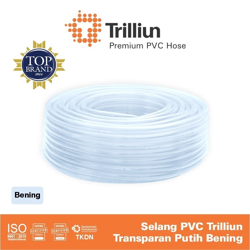 Jual Selang Air Transparant Bening Trilliun Harga Per Roll Berkelas