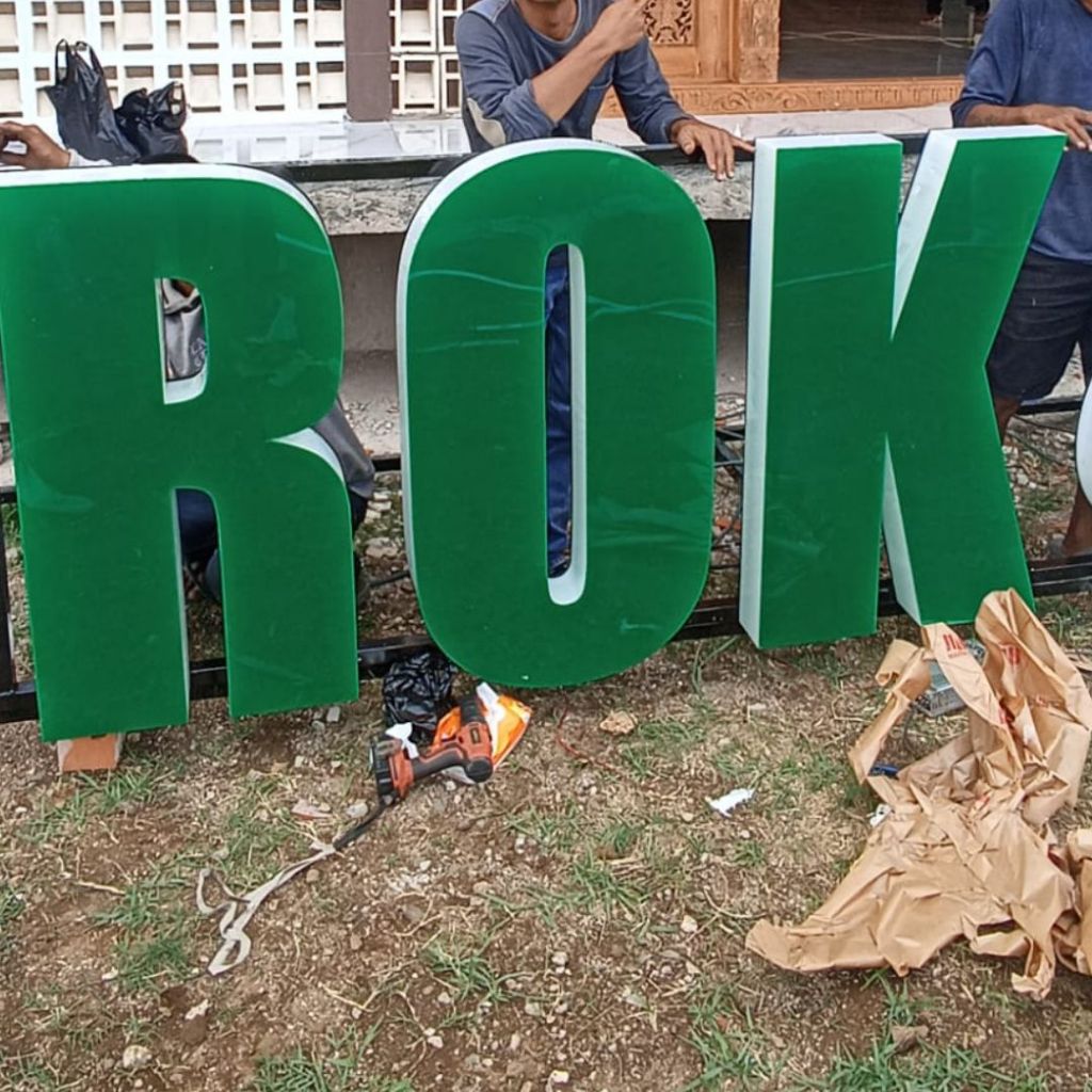 Jual Letter sign / Huruf Timbul Akrilik Custom | Shopee Indonesia
