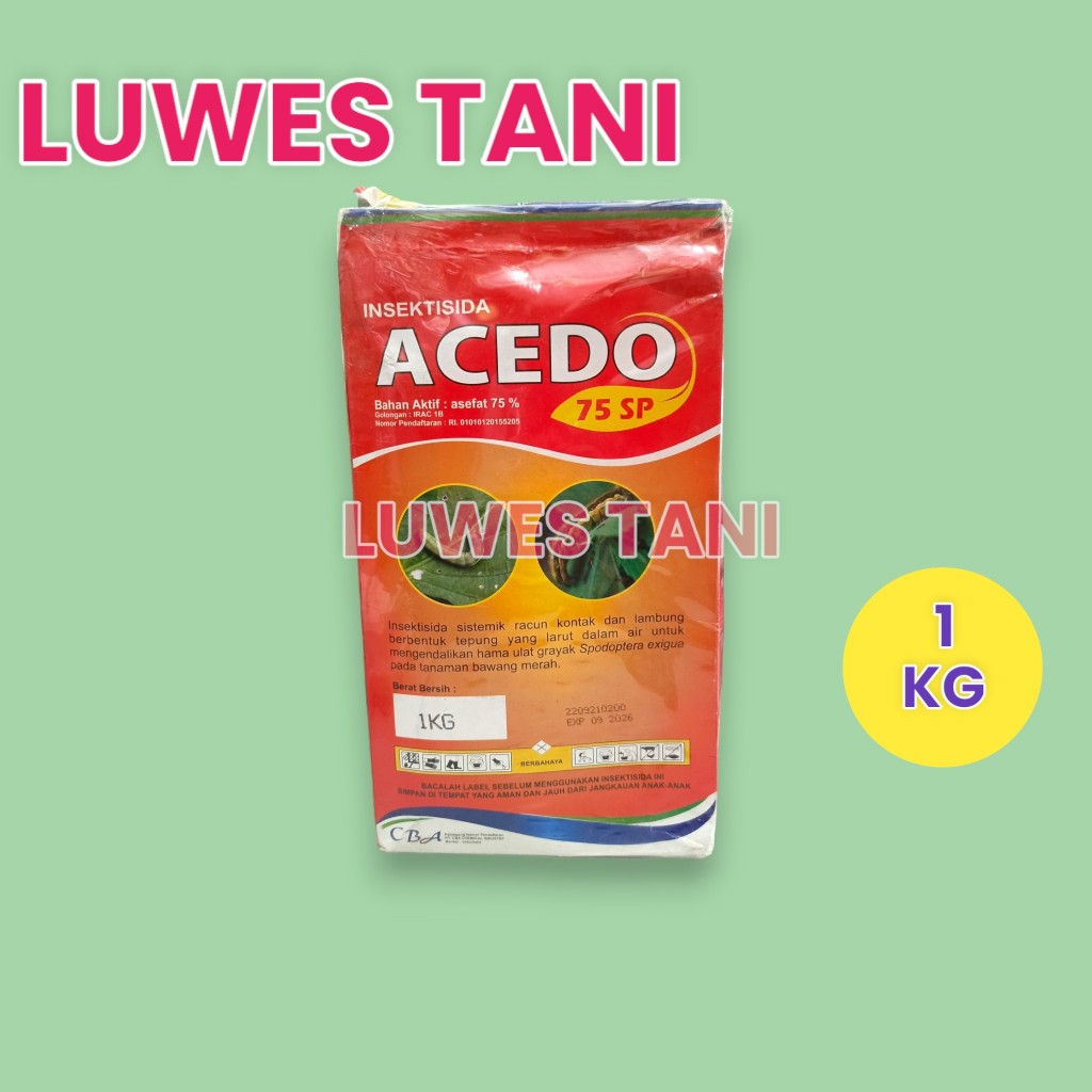 Jual Insektisida Asefat Acedo 75 SP 1kg | Shopee Indonesia