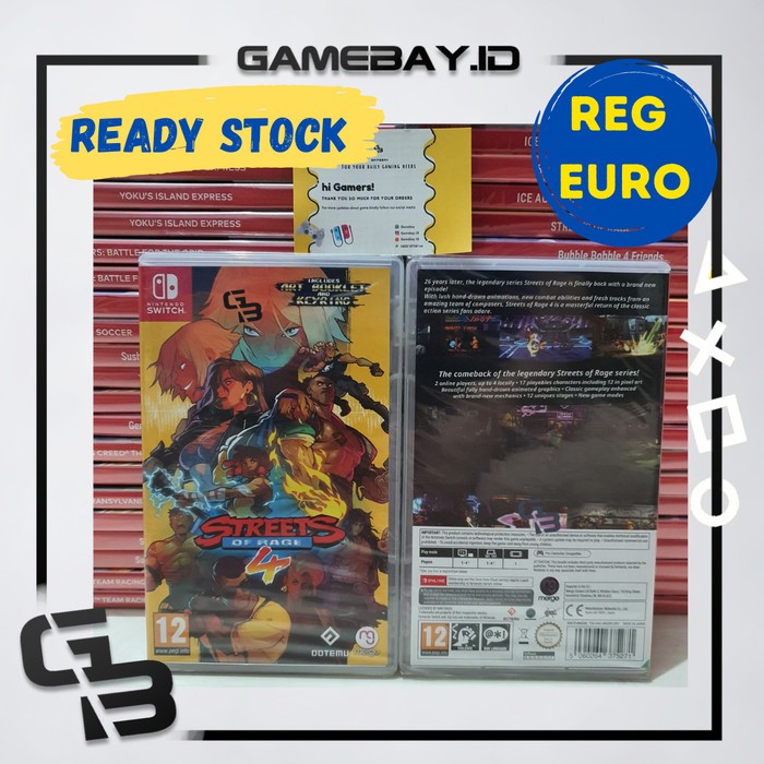 Jual Nintendo Switch Streets Of Rage 4 / IV | Shopee Indonesia