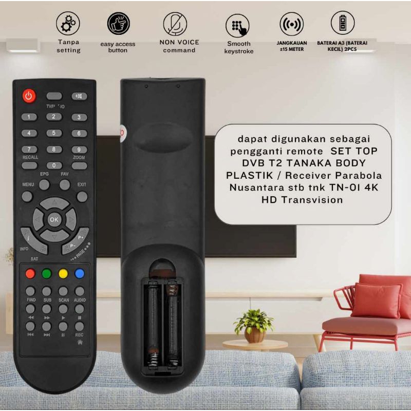 Jual Remote Receiver Nusantara HD | Shopee Indonesia