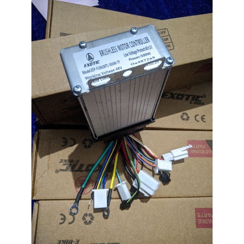 Jual CONTROLLER MODULE ORI EXOTIC BIKE 500W | Shopee Indonesia