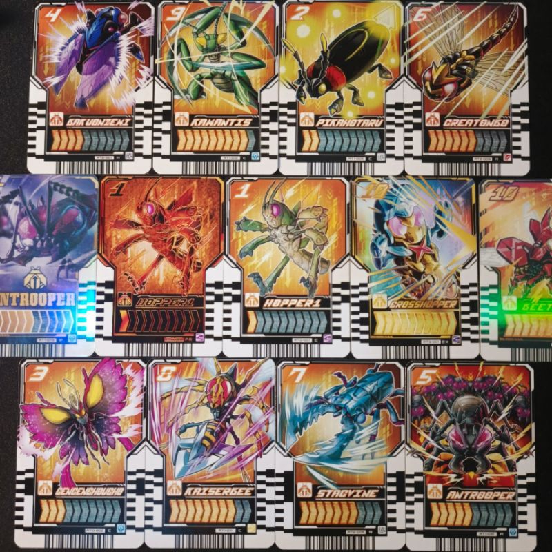 Jual Insect Ride Chemy Card Kamen Rider Gotchard (Recast) Non Bandai ...