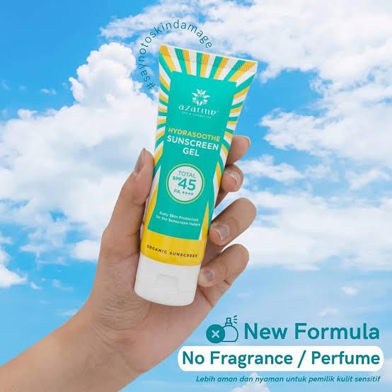 Jual Azarine Sunscreen Gel SPF 45 50 ml | Shopee Indonesia