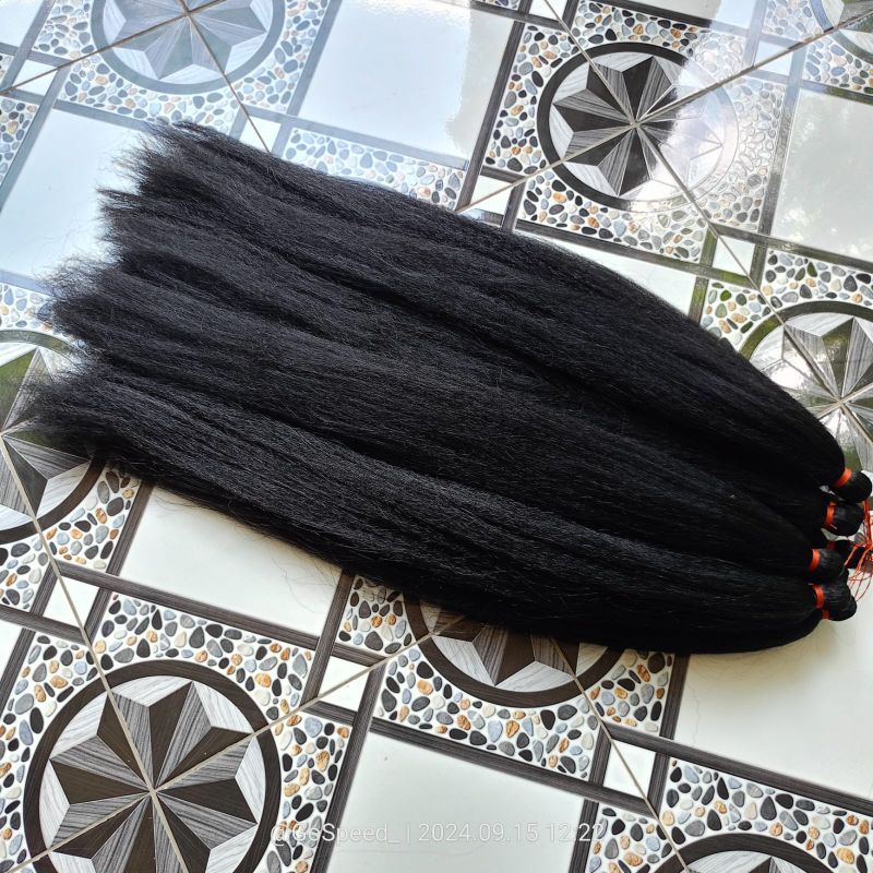 Jual Rambut Cemara HITAM panjang 75 cm berkualitas halus dan lembut ...