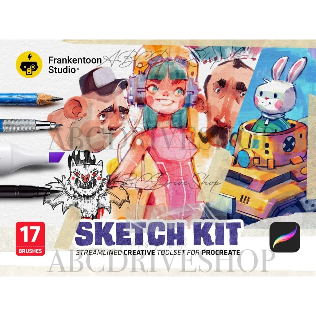Jual Procreate Brush - Sketch Kit | Shopee Indonesia