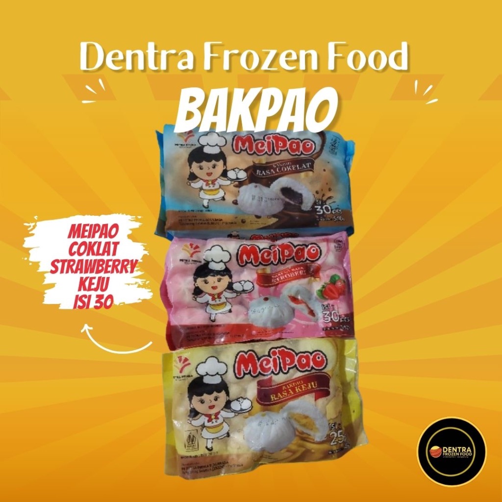 Jual MEIPAO COKLAT, STRAWBERRY, KEJU ISI 30PCS | Shopee Indonesia