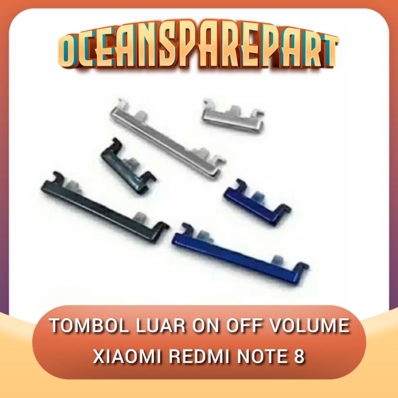 Jual Tombol On Off Luar Volume Power Xiaomi Redmi Note 8 ORIGINAL ...