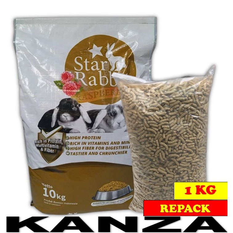Jual Star Rabbit Premium Raspberry 1 Kg,Rabbit Food - Petcareshop ...