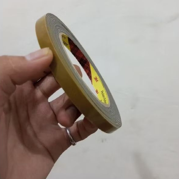Jual 3M Double Tape Coklat Kuning, Perekat Dua Sisi Original, Panjang ...