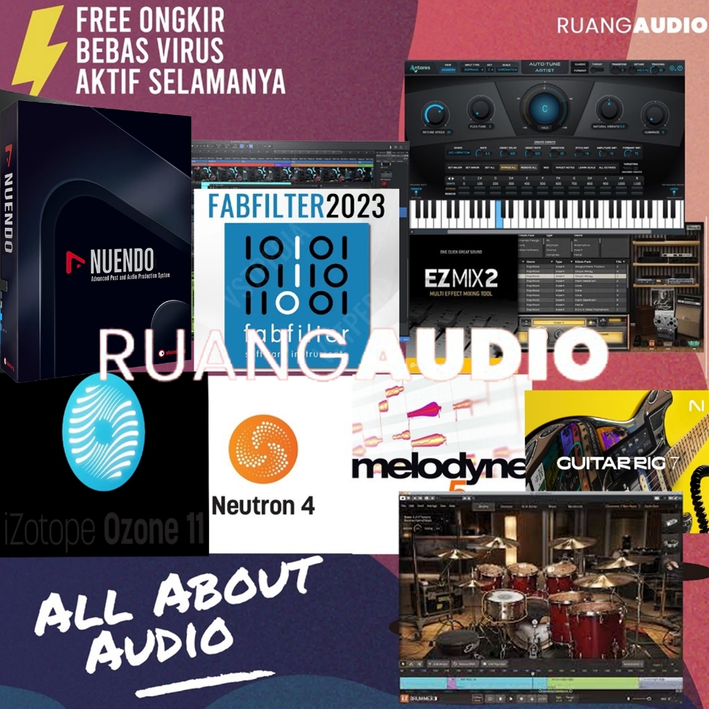Paket Recording Lengkap Nuendo 13.0.21 ( Full Activated )