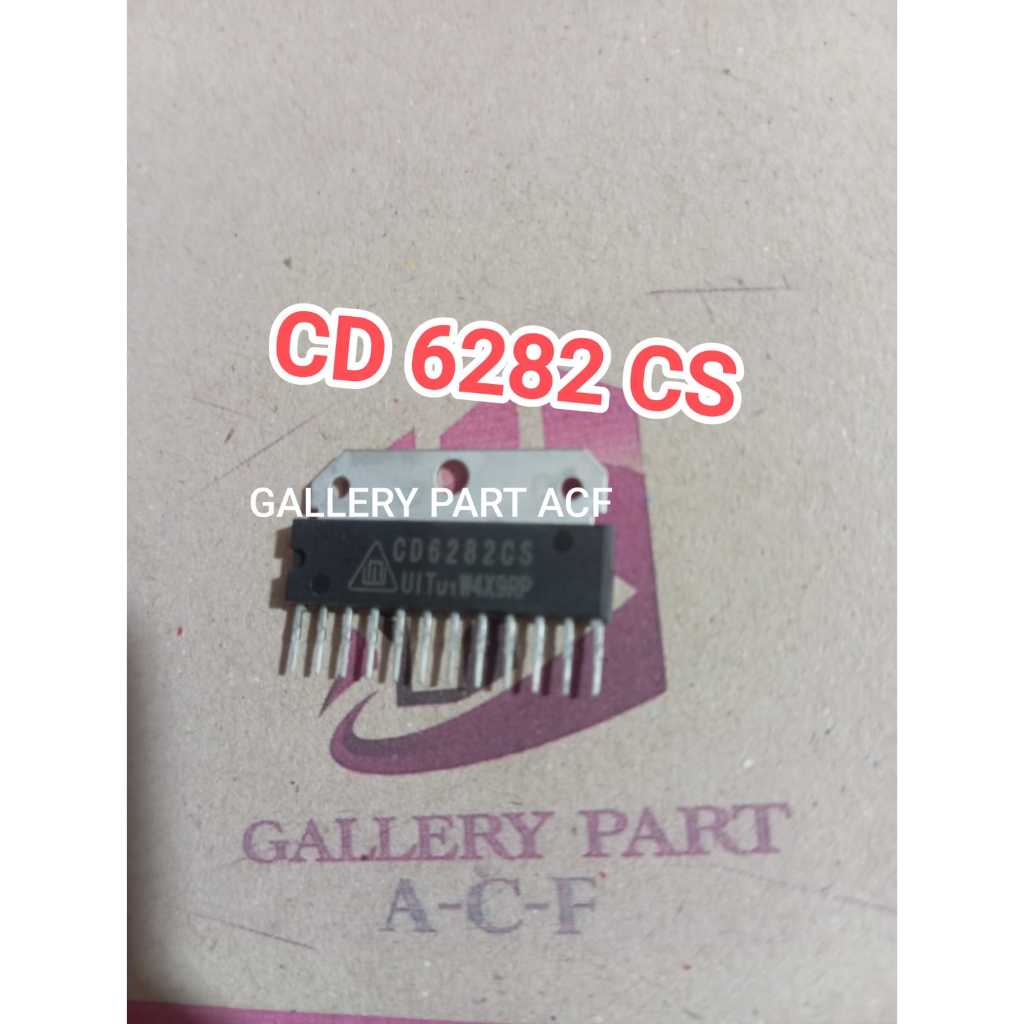 Jual 0 parts CD6282CS CD6282 D6282 ZIP-12 original - ic audio aplifier ...