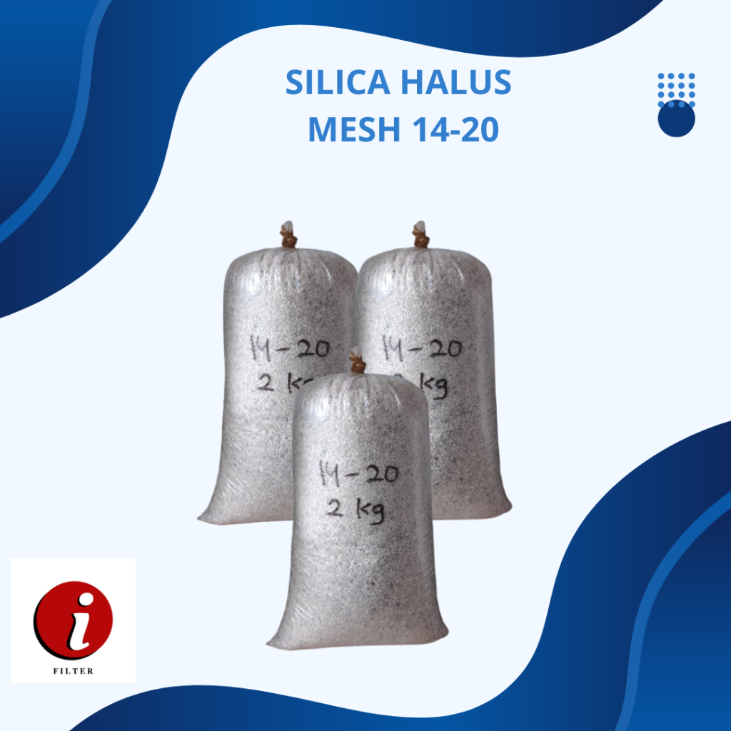 Jual PASIR SILICA HALUS (MESH 14-20) UKURAN 2KG | Shopee Indonesia